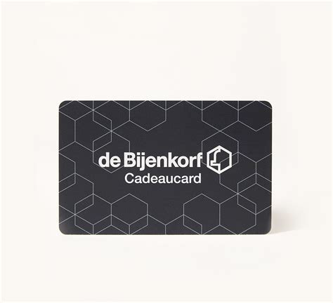 de bijenkorf cadeaucard.